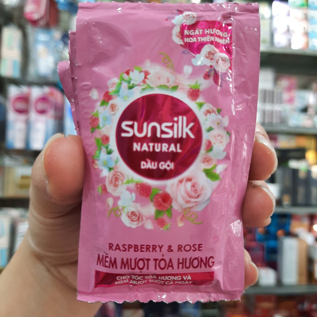 1 dây dầu gội Sunsilk mềm mượt toả hương 6g/1 gói