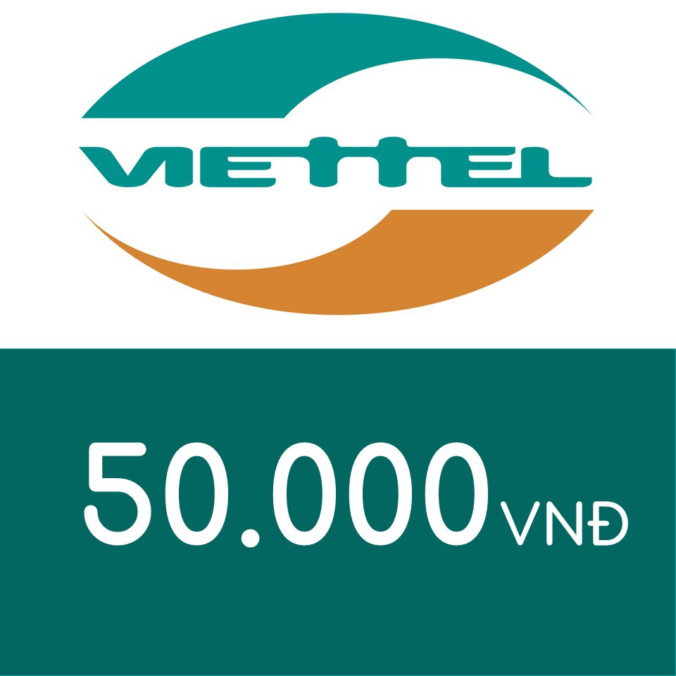 Nạp điện thoại Viettel 50K