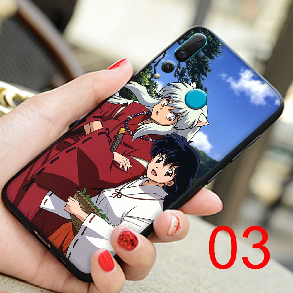 Ốp điện thoại mềm hình Inuyasha độc đáo cho Huawei Y5 Y6 Y7 Y9 Prime