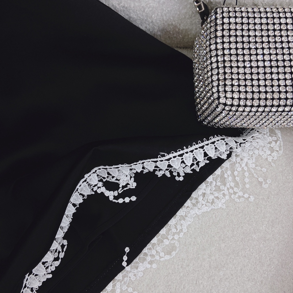 ĐẦM ỐNG BÈO NHÚN PHỒNG CHIẾT EO TƯA DÂY LAI MS84 (HP)