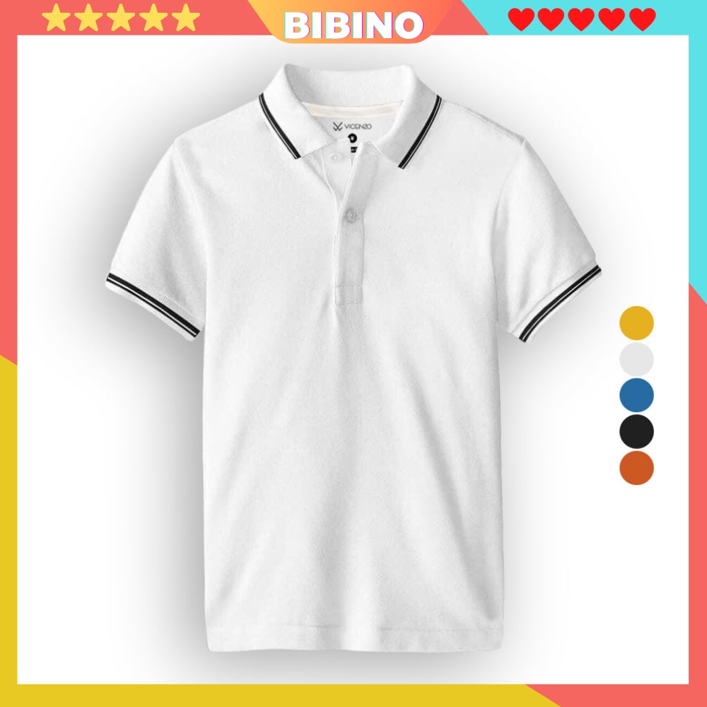 Áo polo nam nữ đẹp cao cấp form rộng thoáng mát tay ngắn cổ bẻ vải mè mềm mịn big size unisex hàn quốc BIBINO