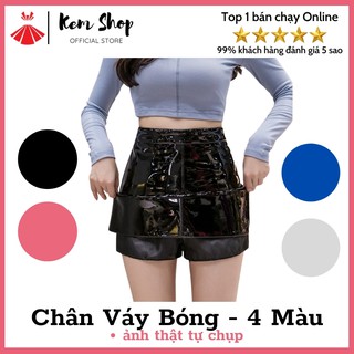 Váy da bóng Ulzzang cao cấp, hàng VNXK không bị nổ da - Kem Shop