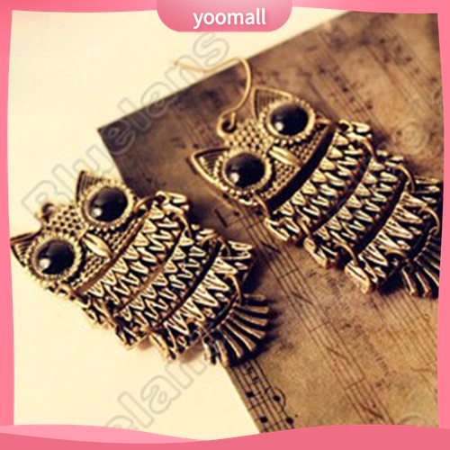 Yomall♡ Bông Tai HợP Kim HìNh Cú MèO Xinh XắN