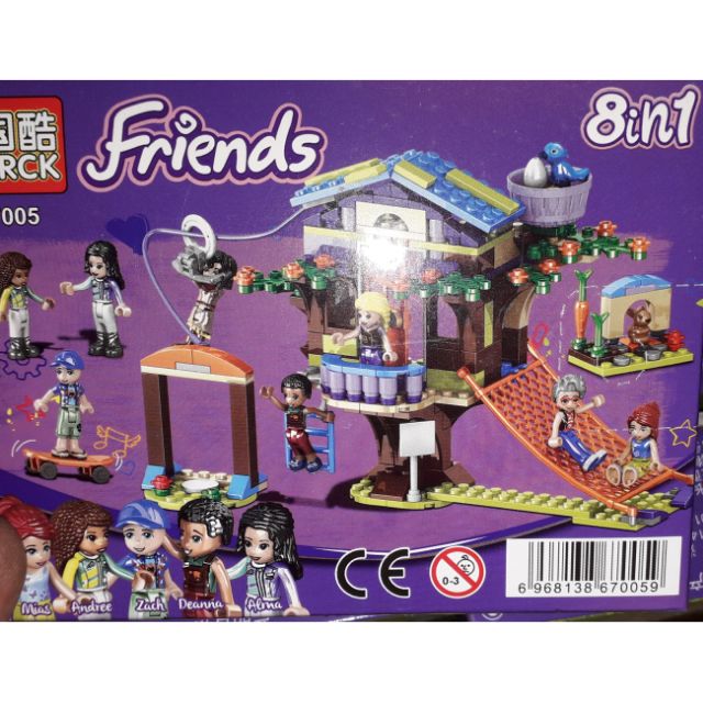 Lắp ráp 1 hộp LegoFriends Dạo chơi công viên 67005 có nhiều chi tiết bằng nhựa ABS