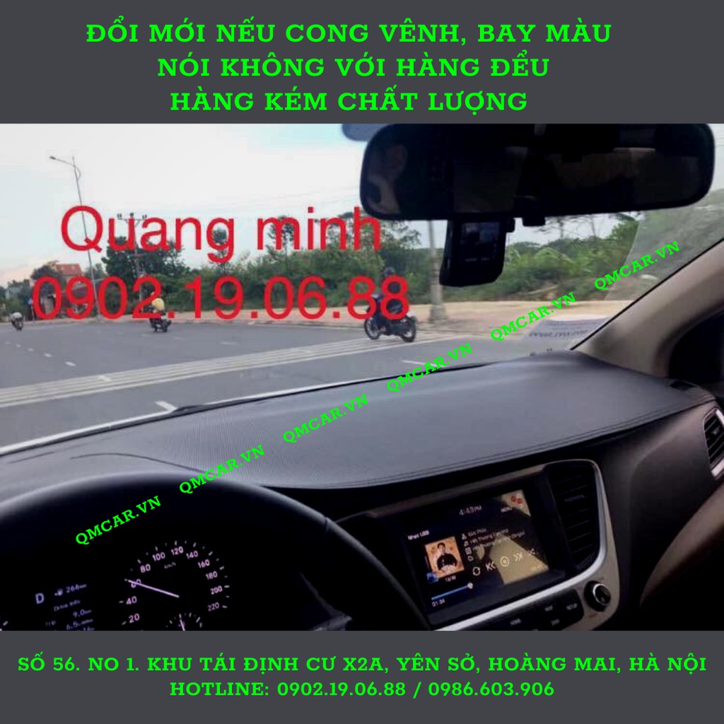 THẢM TAPLO VÂN CARBON HYUNDAI ACCENT 17-20