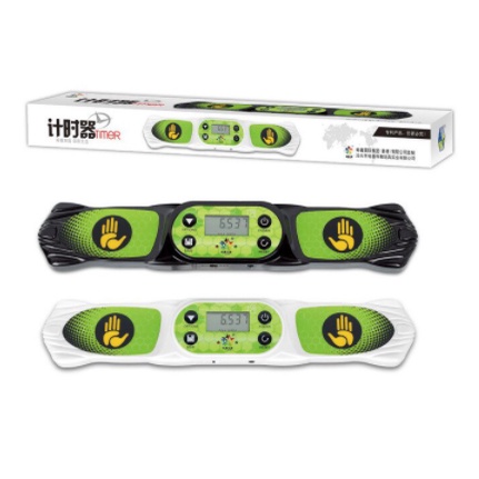 Đồng Hồ Bấm Giờ Rubik Timer - Máy Đếm Thời Gian Chơi Rubic - Thảm Chơi Rubik Cao Cấp