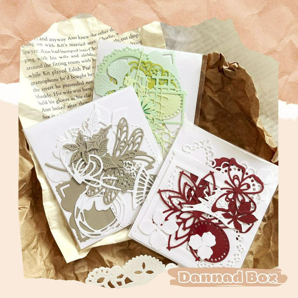 Combo 30/60/120 Mẫu Diecut Paper Cutting Mix Ngẫu Nhiên Trang Trí Journal