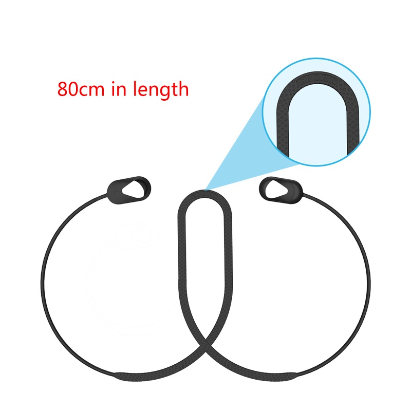 Dây đeo cổ bằng silicon mềm chống nước chống thất lạc cho tai nghe WF-1000XM3