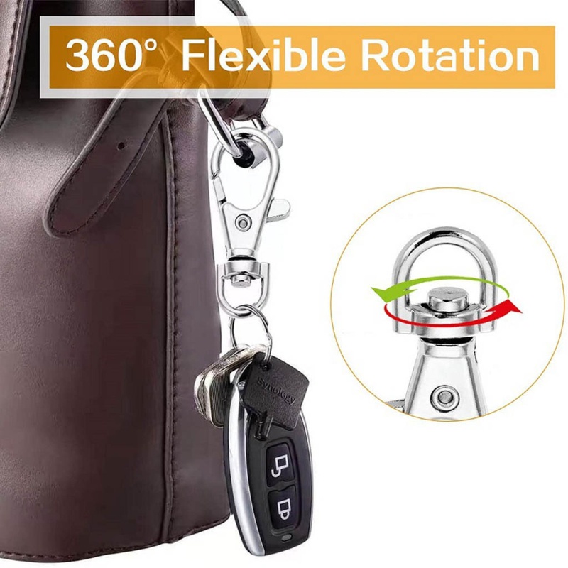 Set 60 móc khóa xoay được tiện lợi