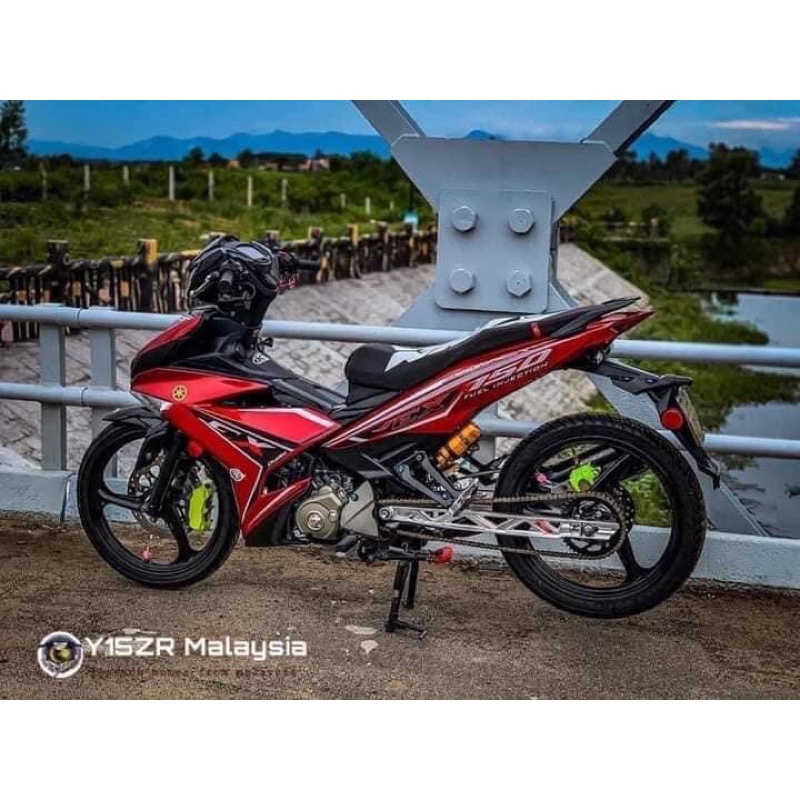 Tem rời Exciter 150 đỏ đen Ex
