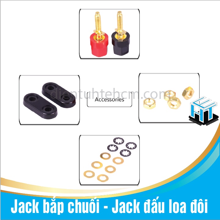 Jack bắp chuối đôi - Jack đấu loa đôi