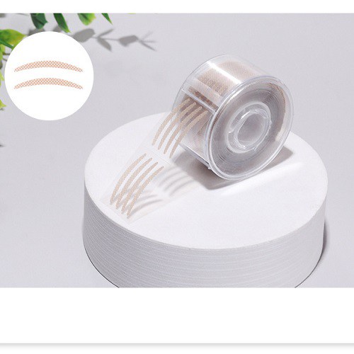 Bộ 600 miếng dán kích hai mí dạng lưới màu be trong suốt tiện dụng