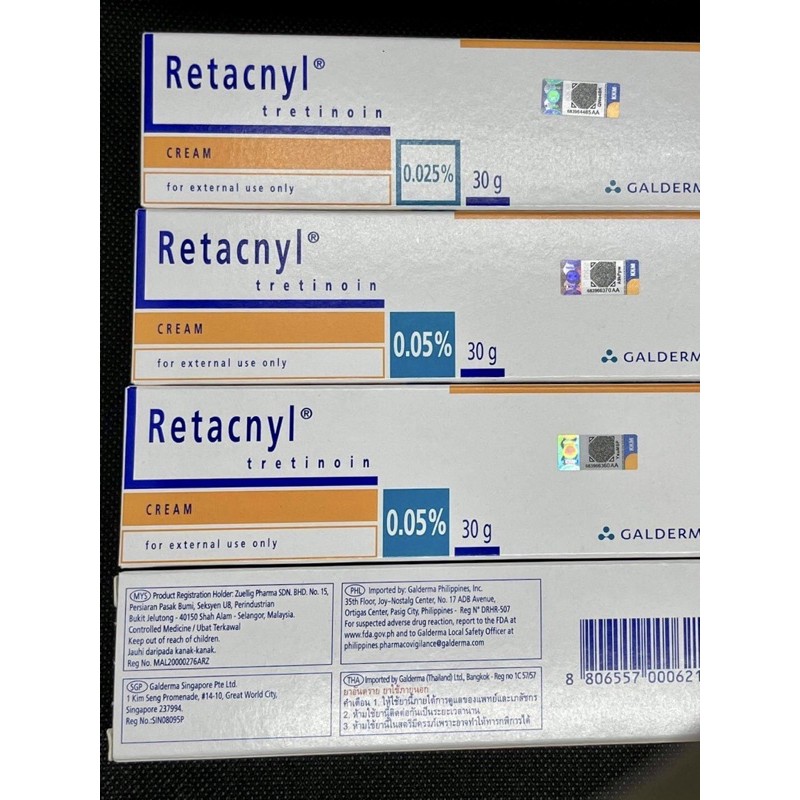 30g Retacnyl Tretinoin cream giảm mụn