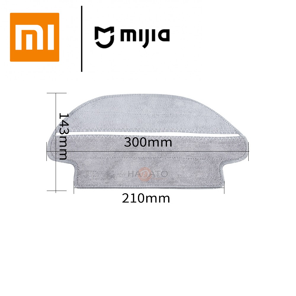 [CAO CẤP] Giẻ lau khô cho robot hút bụi Xiaomi Mijia gen 2 STYJ02YM Mop P