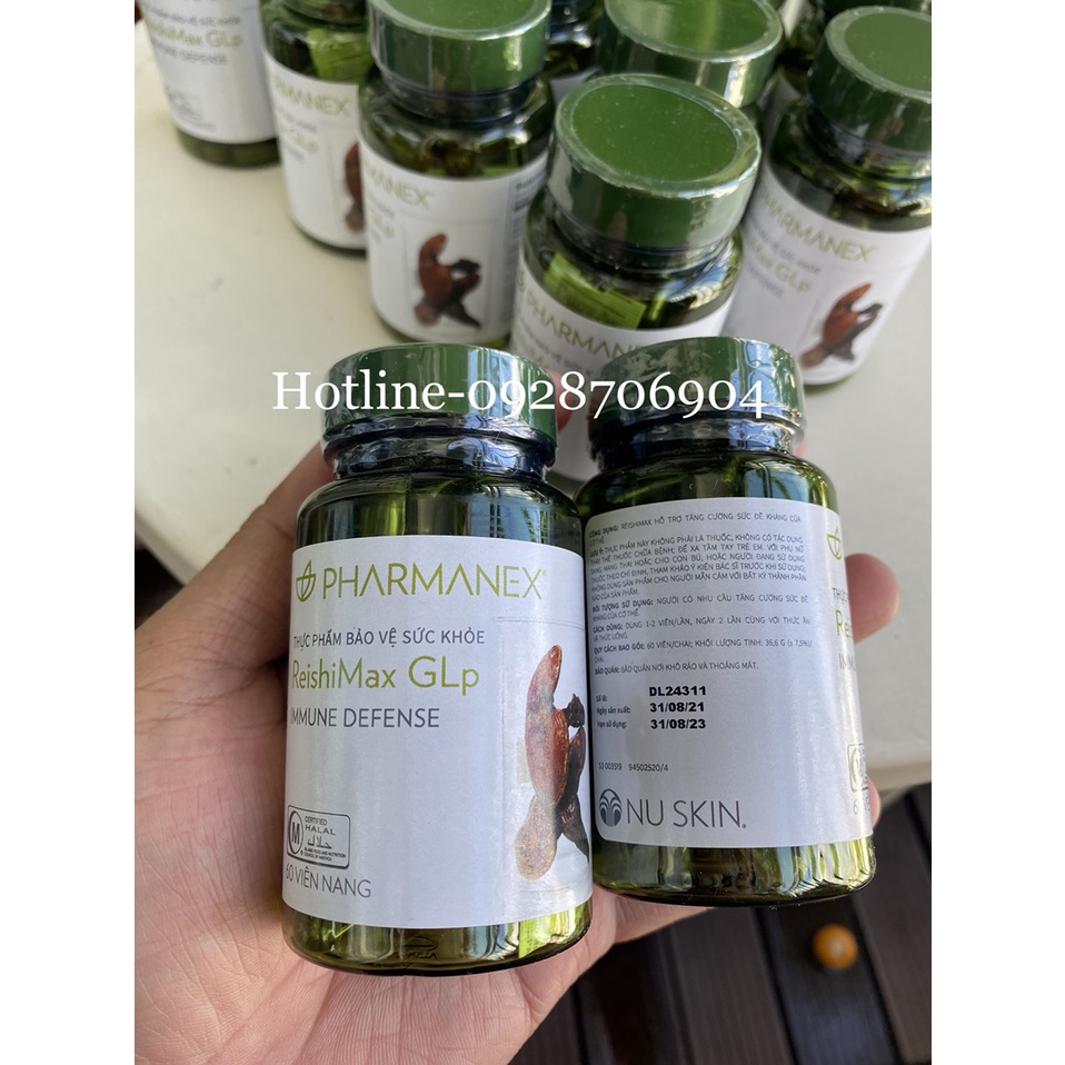 ReishiMAX GLp Nuskin(chiết xuất từ Nấm Linh Chi)-dạng viên nang 60 viên 1lọ