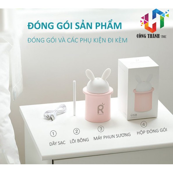 Máy phun sương tạo ẩm không khí Jisulife JT03 -Hàng Chính Hãng