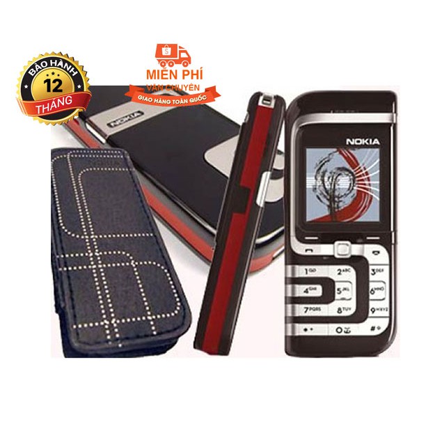 Điện Thoại Cổ nokia 7260 Chính Hãng Đầy Đủ Phụ Kiện tặng sim 3g 10 số
