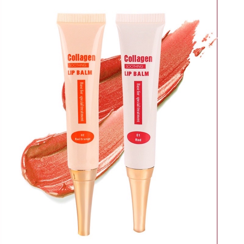 Dưỡng Kích Màu Môi Collagen Lip Balm, Son Dưỡng Sau Xăm Thẩm Mỹ
