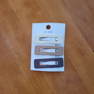 Set kẹp tóc tóc mái 3 màu