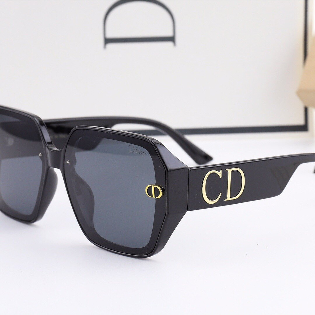 Dior_ Kính râm hàng hiệu dành cho nam và nữ Polarized chính hãng (Có hộp và hộp đựng kính)