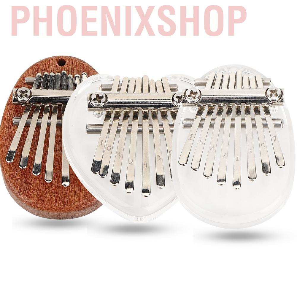 Đàn Kalimba 8 Phím Bằng Nhựa Acrylic