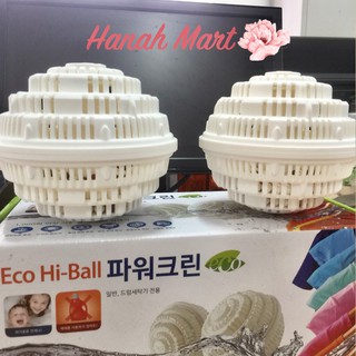 Bóng giặt sinh học Hàn Quốc không cần hoặc hạn chế dùng hóa chất Eco Hi – Ball, bảo vệ da, bên quần áo