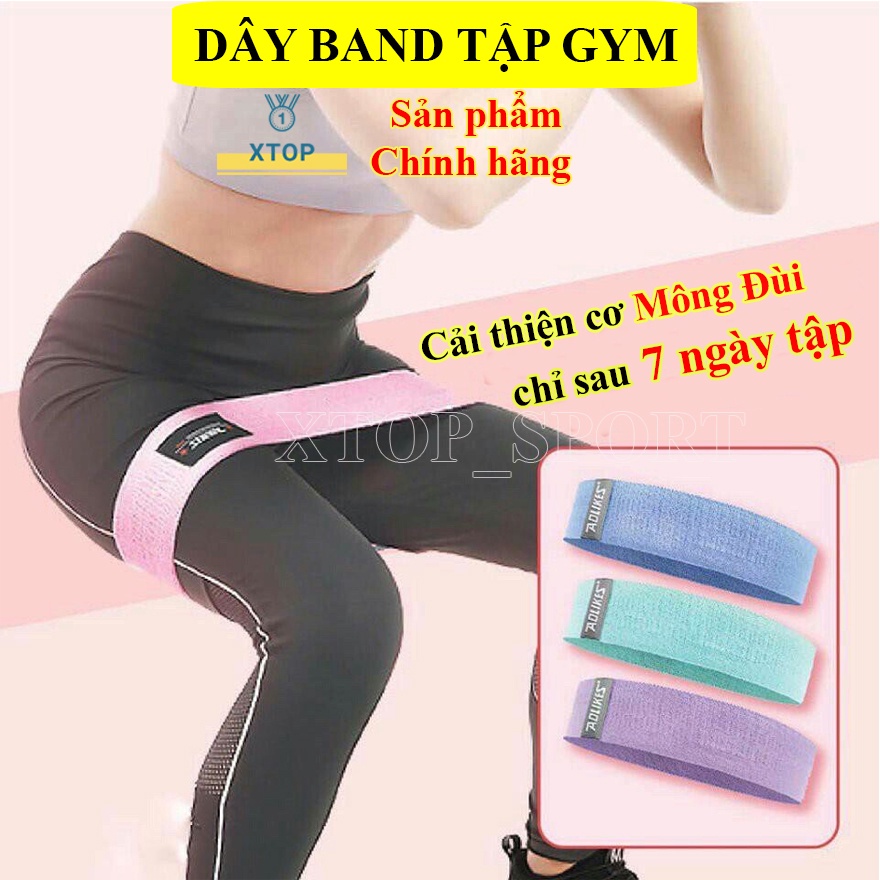 Dây MiniBand, Dây kháng lực tập gym Aolikes tập chân mông phụ kiện tập gym tốt nhất 3603 -anhsonnd18