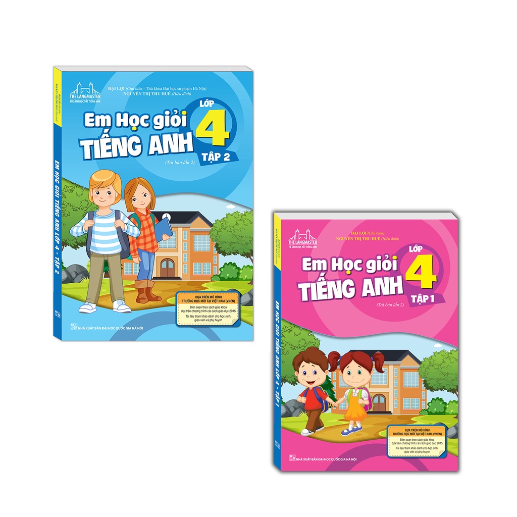 Sách - Combo em học giỏi tiếng Anh lớp 4(trọn bộ 2 cuốn) mt