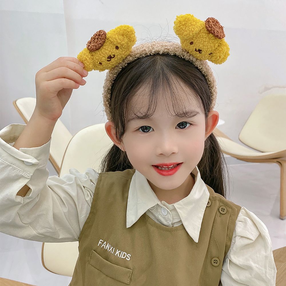 Băng đô hình chú chó hoạt hình dễ thương phong cách Hàn Quốc cho nữ