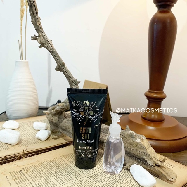 Set nước hoa + lotion ANNA SUI LUCKY WISH SECRET WISH MINI SET | BigBuy360 - bigbuy360.vn