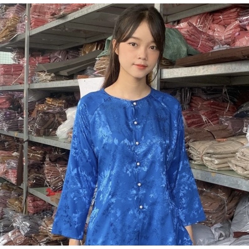 Đồ Lam Đi Chùa# Áo Bà Ba Gấm Có Bán Lẻ Áo & Quần | BigBuy360 - bigbuy360.vn