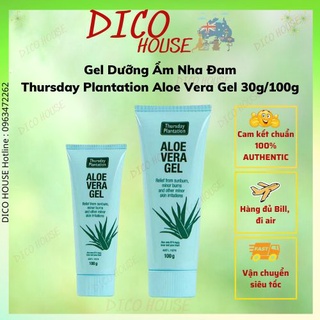 Gel dưỡng ẩm nha đam Thursday Plantation Aloe Vera Gel 30g/100g