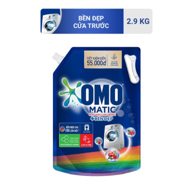 Nước giặt omo 2.9kg 3.1kg