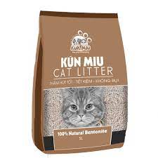 [Hàng chính hãng] Cát vệ sinh siêu vón,siêu khử mùi cho mèo Kunmiu 8L-nặng 5.6kg