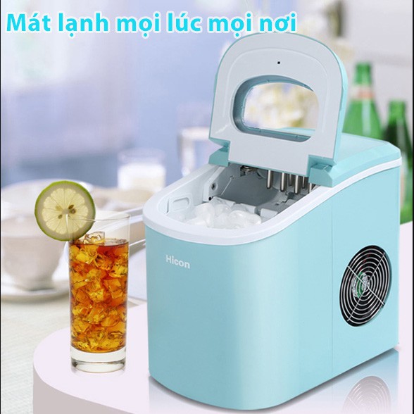 H105B/H105R* Máy làm đá mini công suất lớn hoàna toàn tự động nhanh chóng làm được 15kg đá topsmarket898