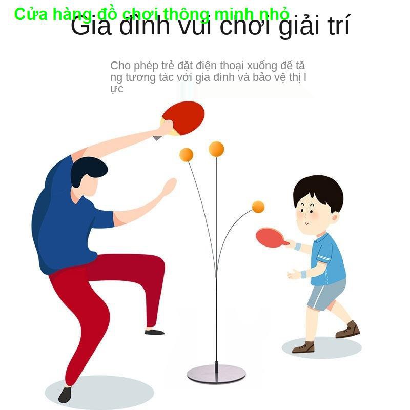 Búp bê & Đồ chơi nhồi bôngthiết bị tập luyện bóng bàn, vật tự tập, trục linh hoạt đàn hồi, mạng lưới người nổi tiế1