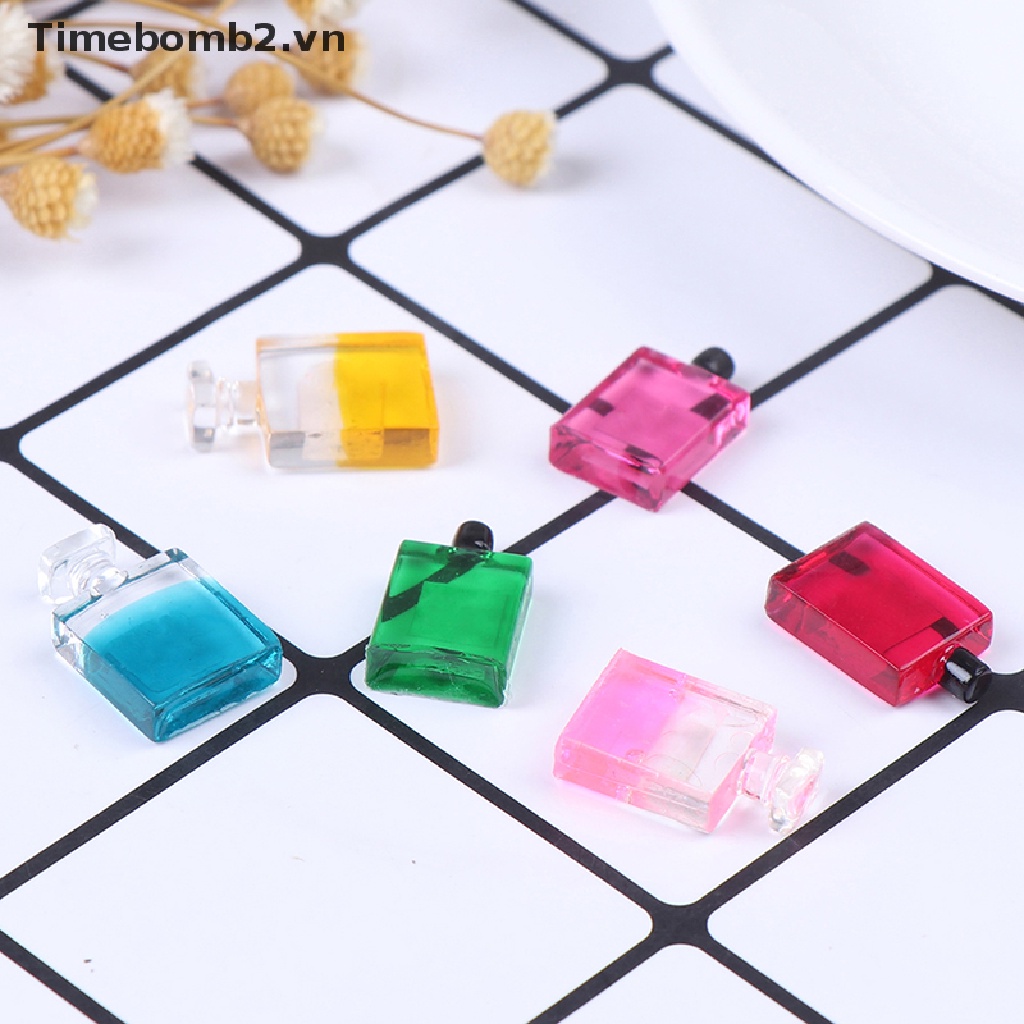 Bộ 6 Lọ Nước Hoa mini Tỉ Lệ 1: 12 Trang Trí Nhà Búp Bê