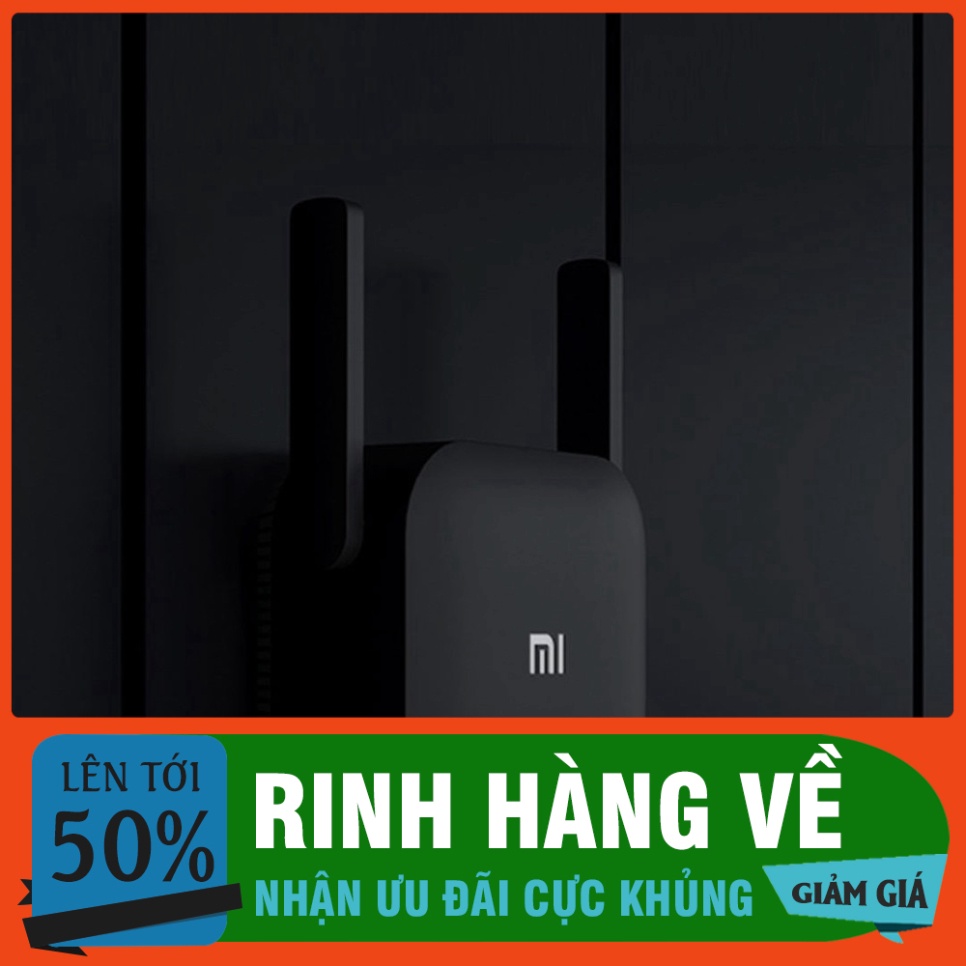RINH HÀNG VỀ Kích sóng Wifi Xiaomi Repeater PRO đường dẫn 300 Mbps RINH HÀNG VỀ