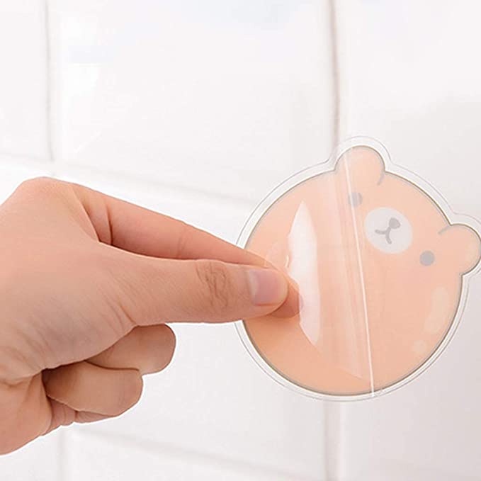 Móc treo bàn chải đánh răng dán tường họa tiết hoạt hình đa năng