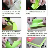 Cuộn bọc bàn cao su non chữ U