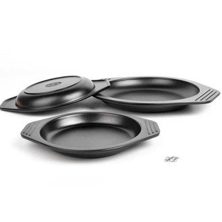 Đĩa đế để kê thố nồi đất đen ( 8 inch ) nấu mì cay đẹp giá rẻ