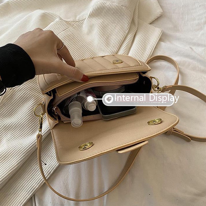 Ielgy Túi Đeo Chéo Vai Dễ Phối Đồ Thời Trang Cho Nữ