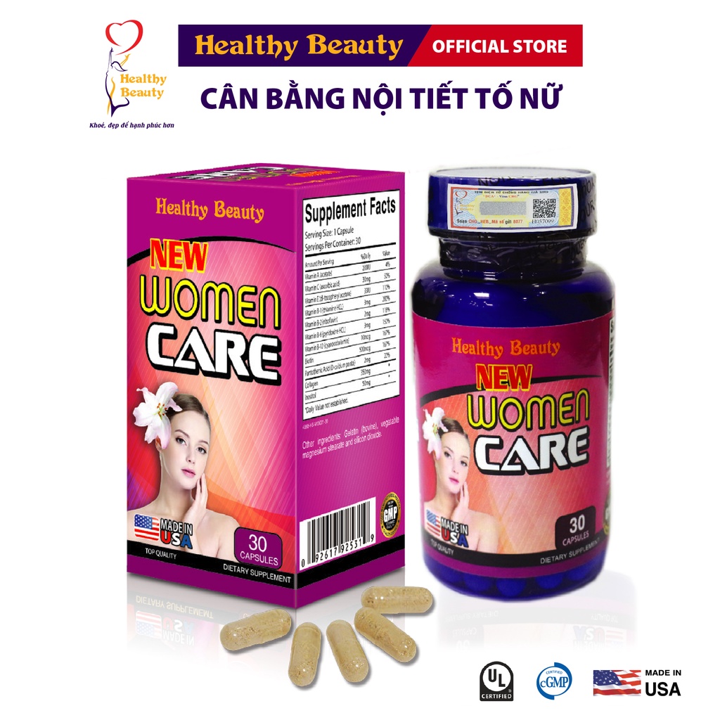 ComBo Hạnh Phúc Viên Mãn New Sexual Care Men & New Women Care & HB Cordy Extract Healthy Beauty