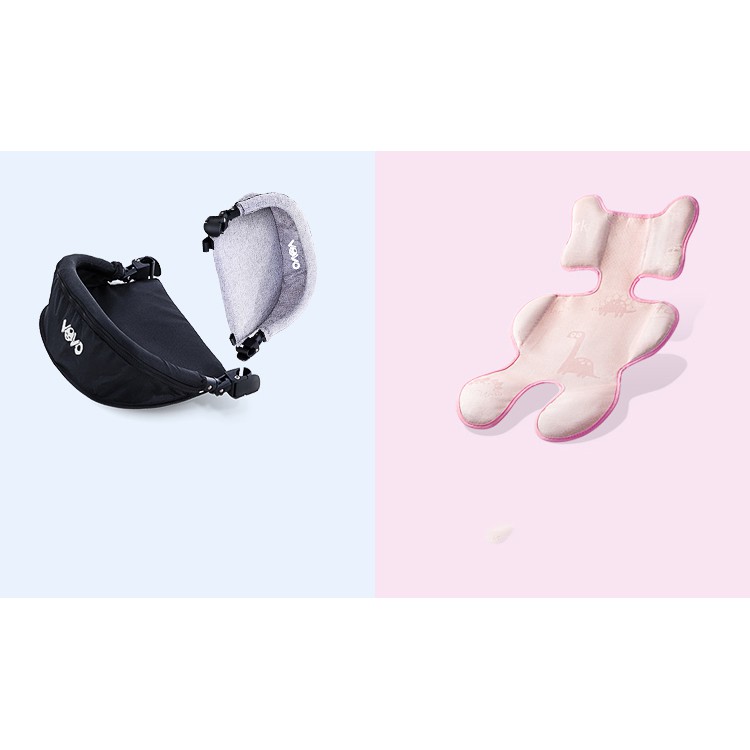 Xe đẩy du lịch Vovo 1 chiều gọn nhẹ màu cờ Mỹ cho bé