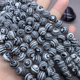 Chuỗi Hạt Đá Ngọc Lam Đen Tròn 4-12mm