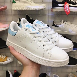 GIÀY ADIDAS STAN SMITH BABY BLUE ( lưỡi gà loại dày)