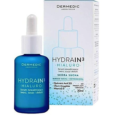 [HÀNG CHÍNH HÃNG] Serum cấp ẩm dành cho da khô do mất nước, hỗ trợ điều trị DERMEDIC HYDRAIN3 HIALURO Hydrating 30ML