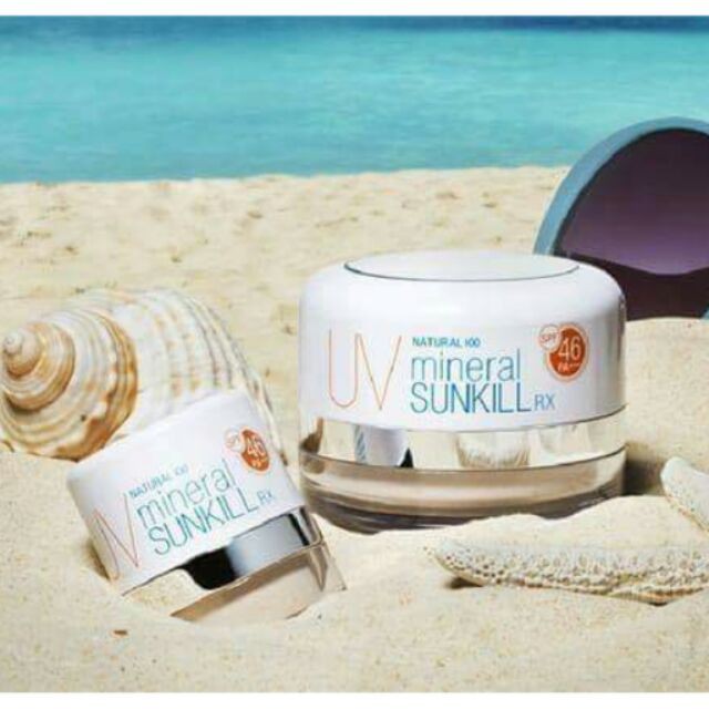 Phấn phủ bột chống nắng UV Natural 100 Mineral Sunkill SPF46
