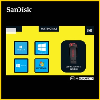 SANDISK Usb Flashisk Lắp Đặt WINDOWS 10 ALL IN ONE