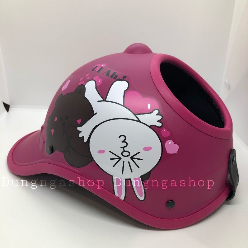 Mũ bảo hiểm Khoét Đỉnh Cho nữ